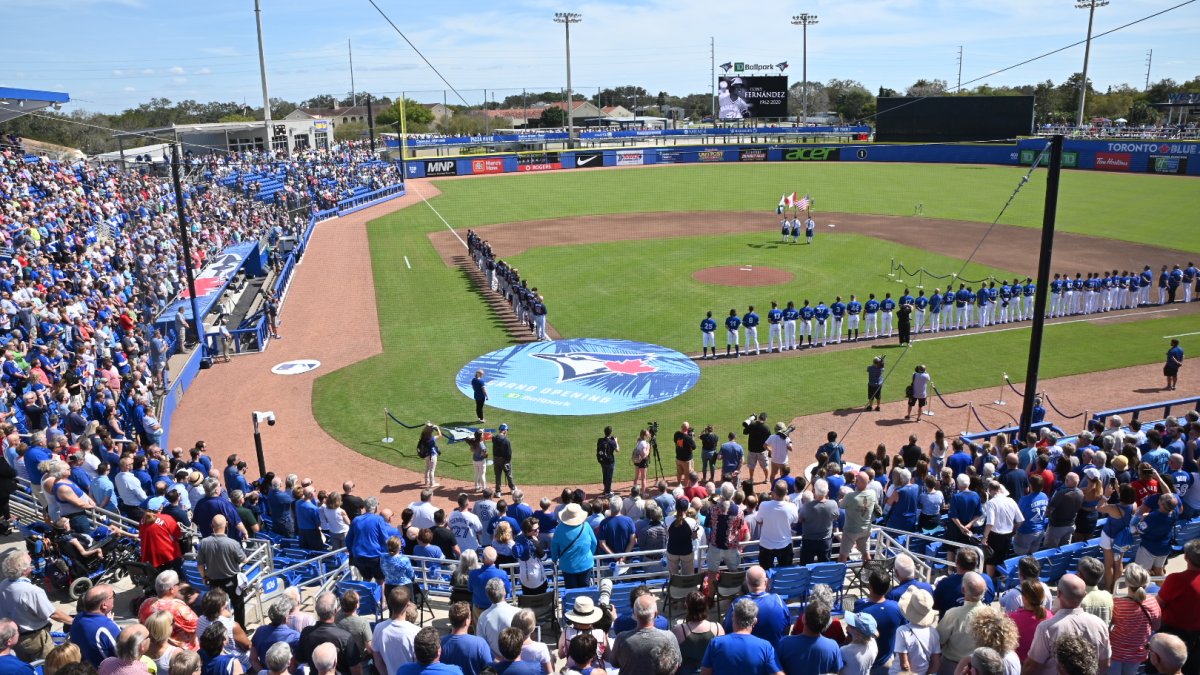 Toronto Blue Jays Visit St Petersburg Clearwater Florida